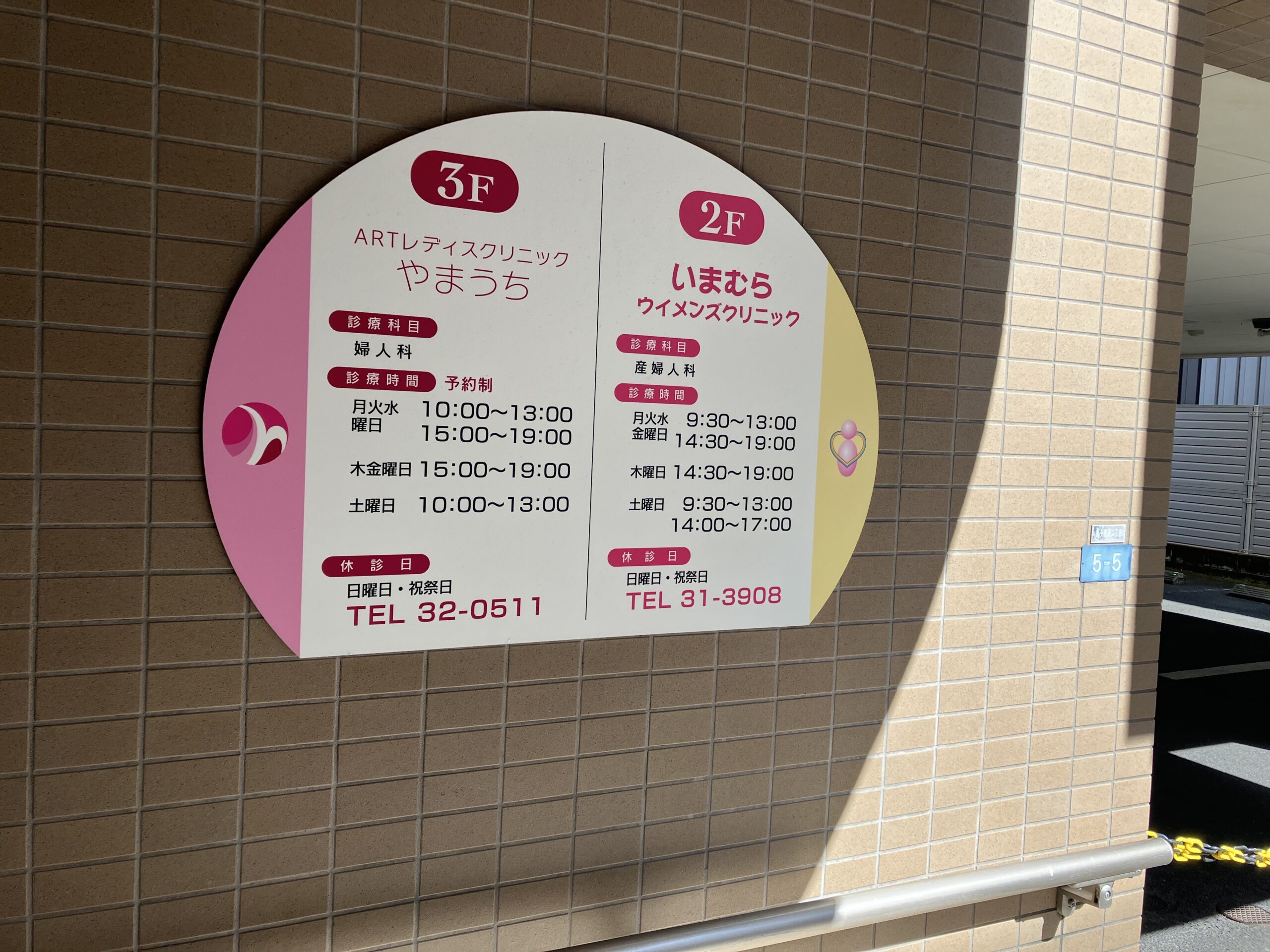 クリニック案内看板